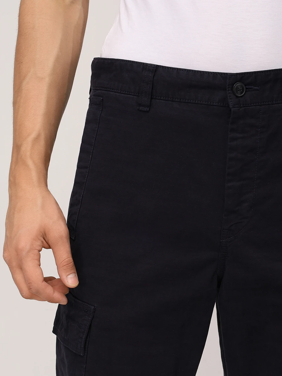 Брюки-карго хлопковые