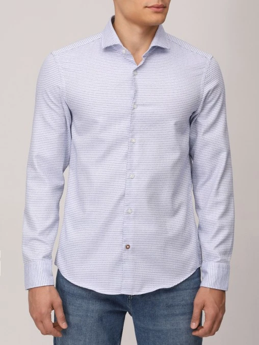 Рубашка Casual Fit хлопковая BOSS