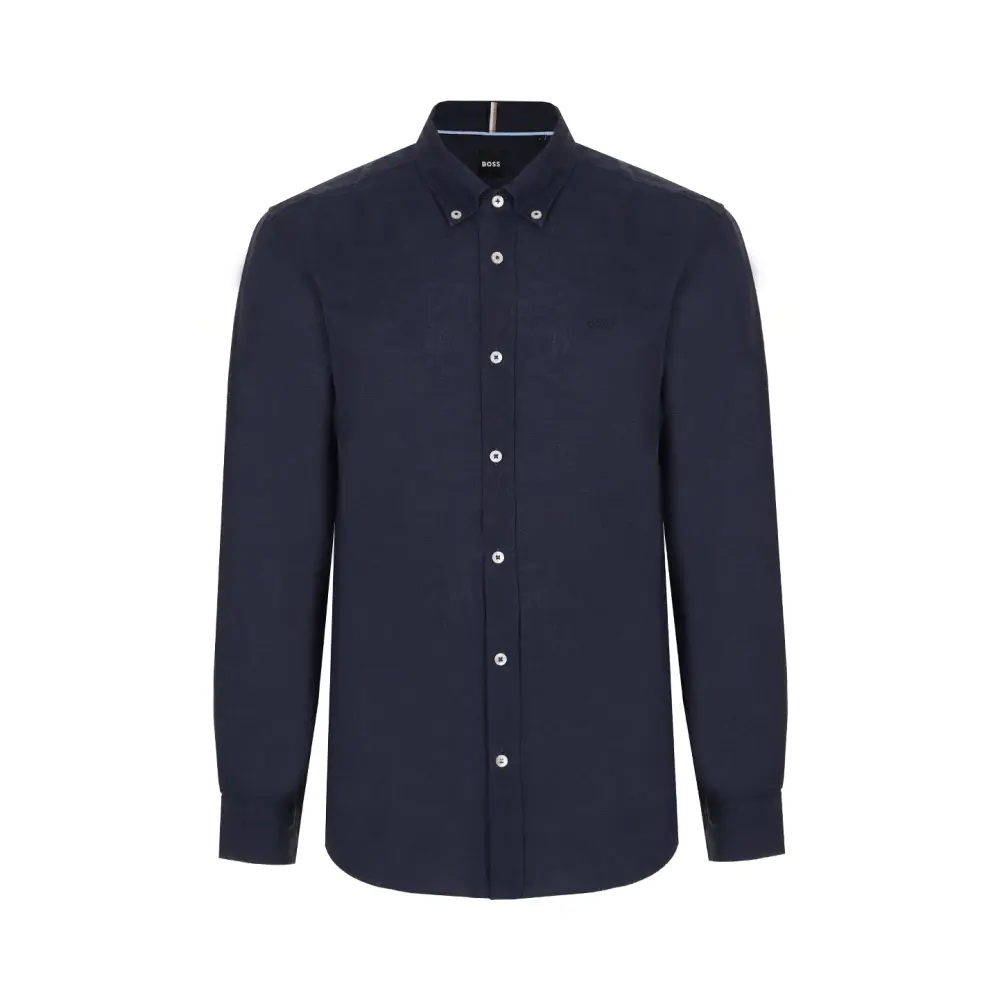 Рубашка Slim Fit льняная