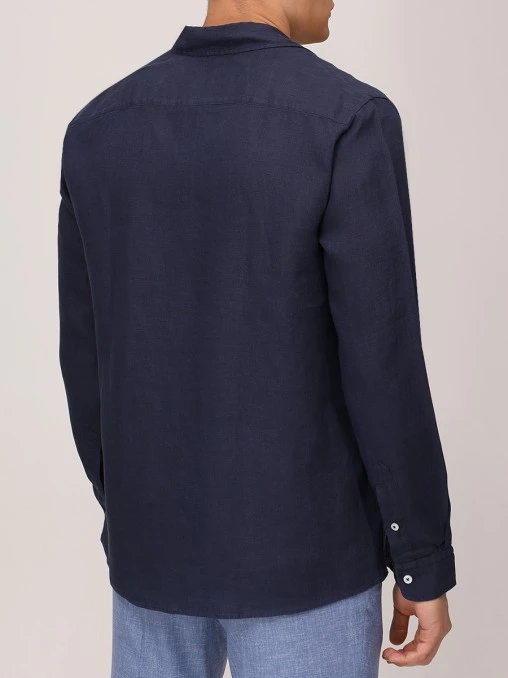Рубашка Slim Fit льняная BOSS