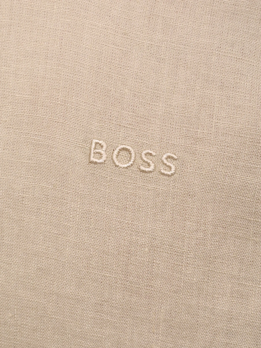 Рубашка Slim Fit льняная