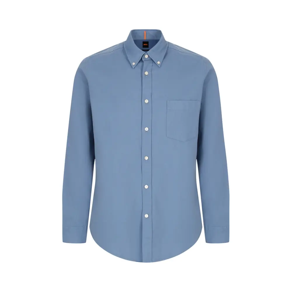 Рубашка Regular Fit хлопковая