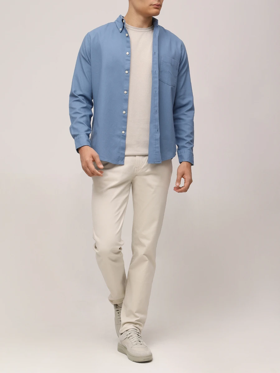 Рубашка Regular Fit хлопковая