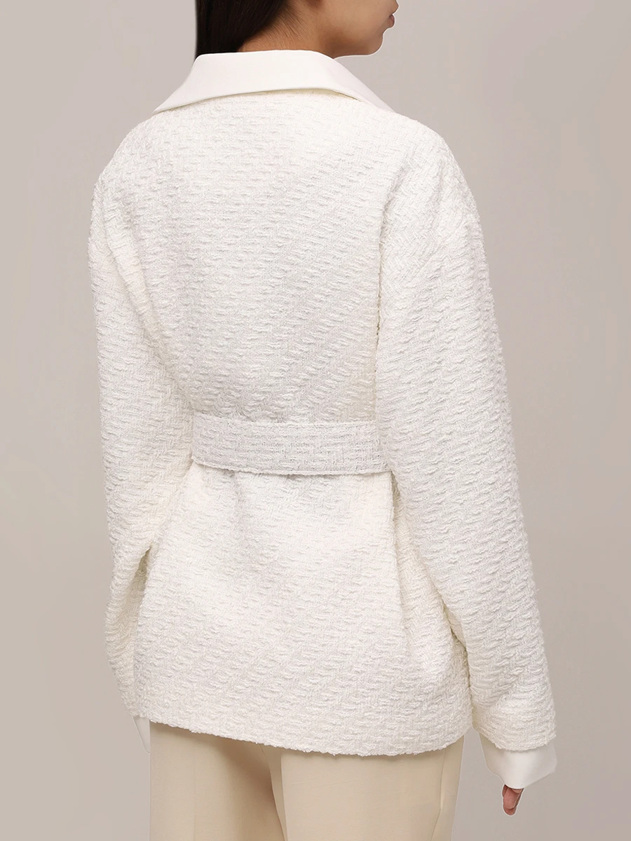 Жакет твидовый