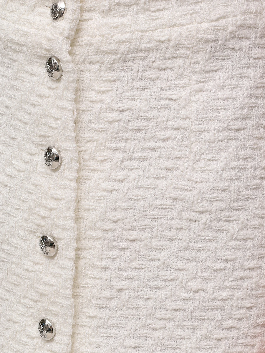 Юбка твидовая