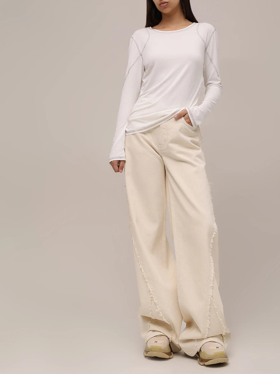 Лонгслив хлопковый