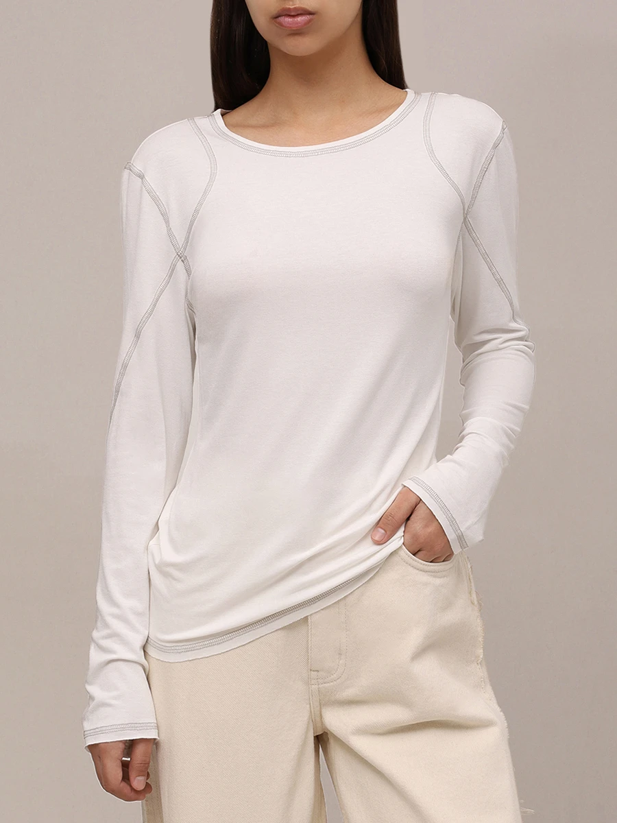 Лонгслив хлопковый