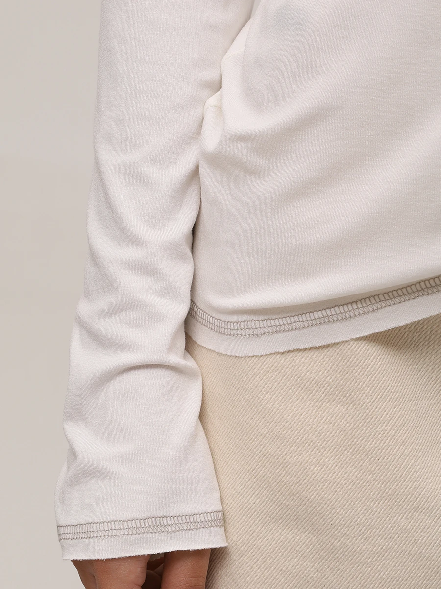 Лонгслив хлопковый