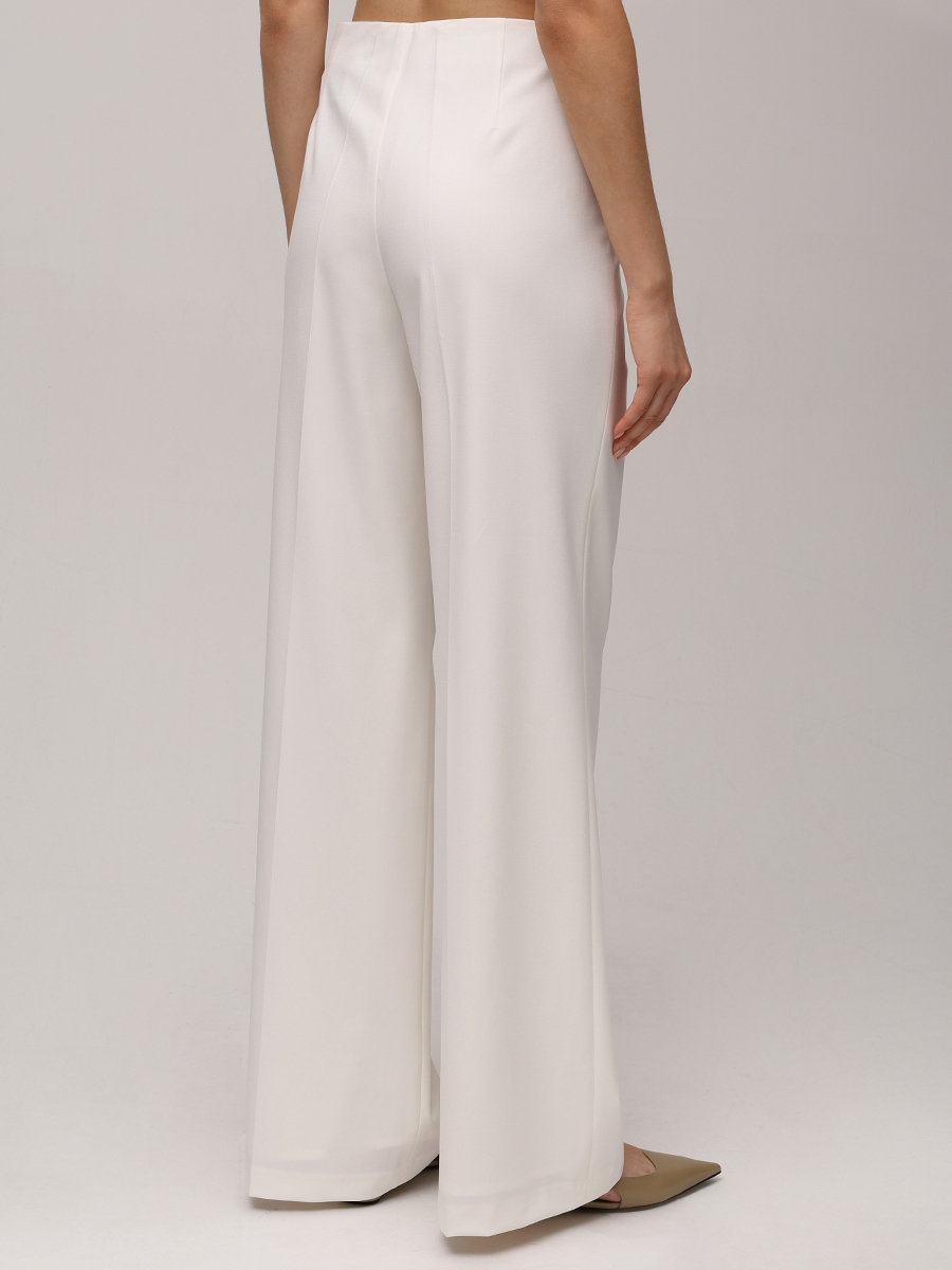 Брюки однотонные