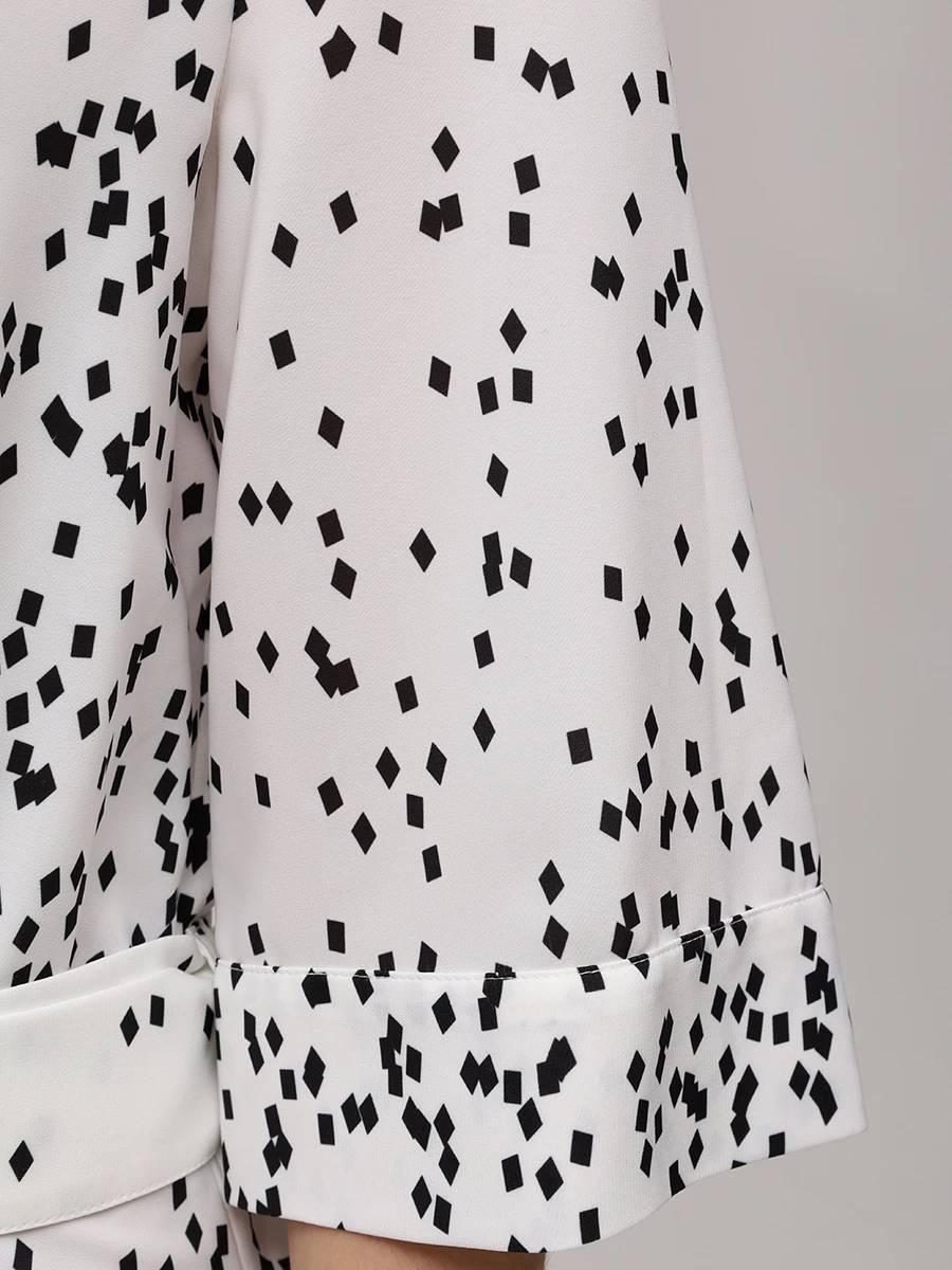 Платье с принтом