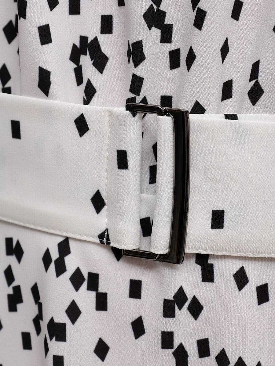 Платье с принтом