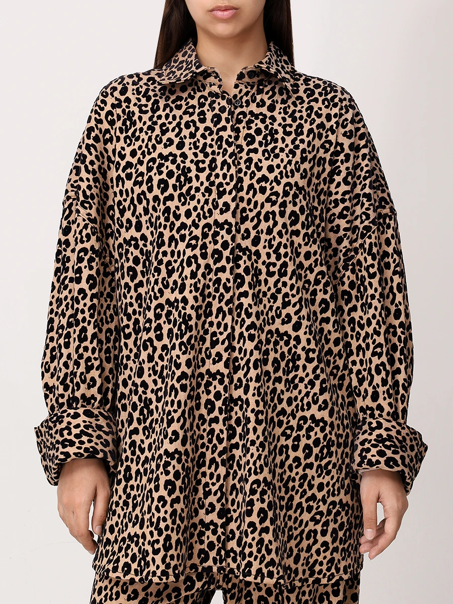 Рубашка с принтом