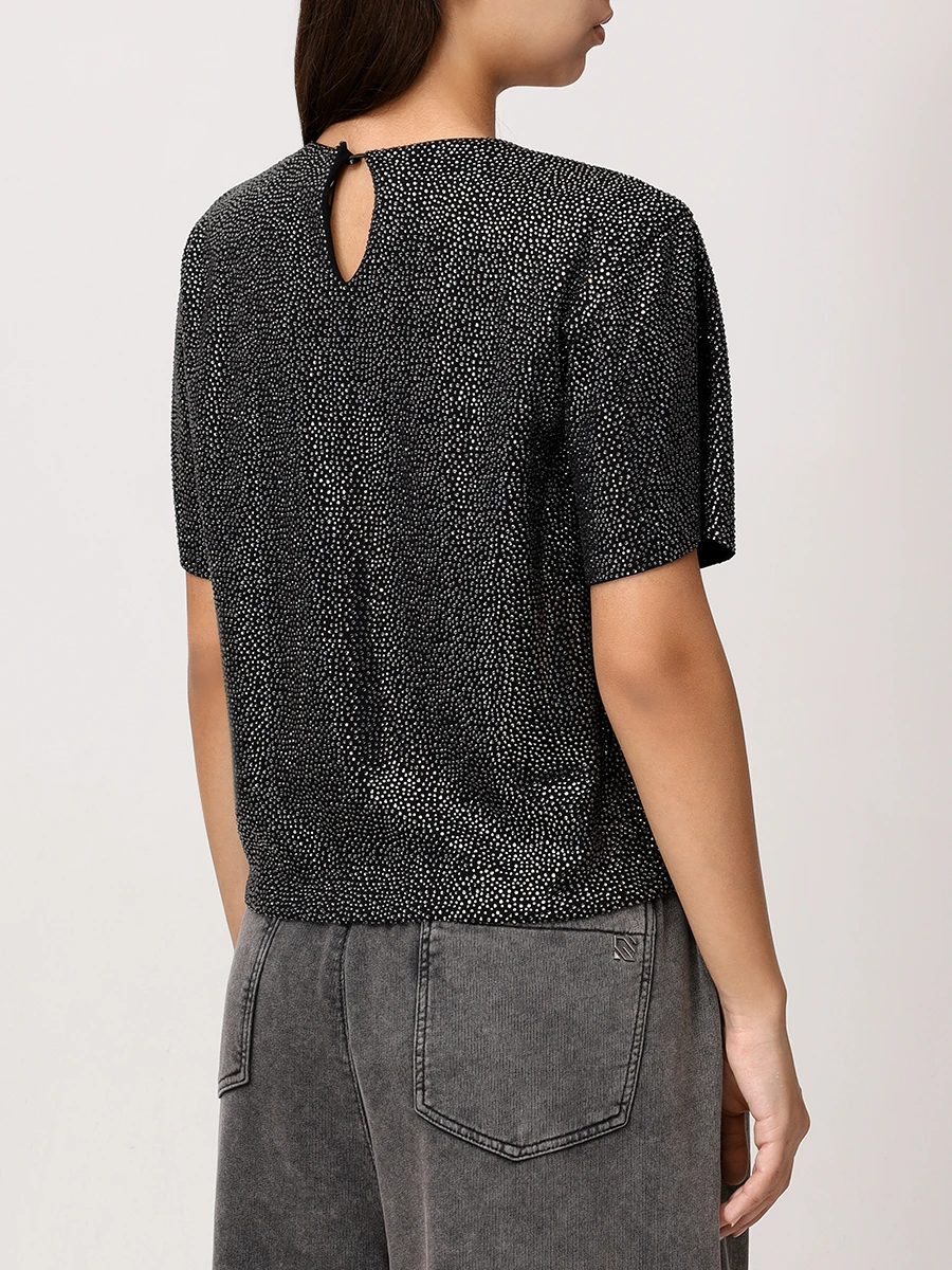 Топ со стразами