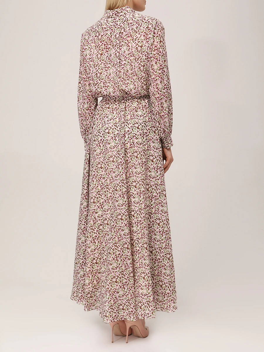 Платье шелковое