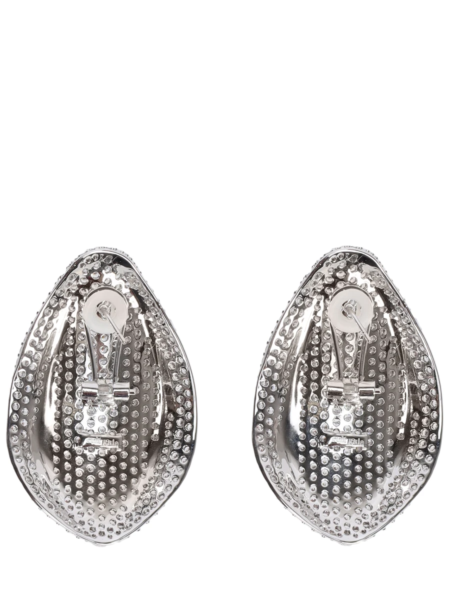 Серьги со стразами