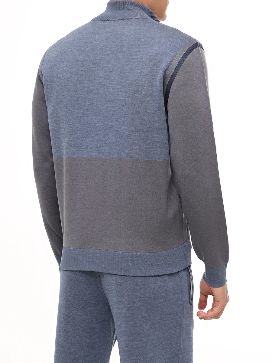 Олимпийка из шелка и хлопка