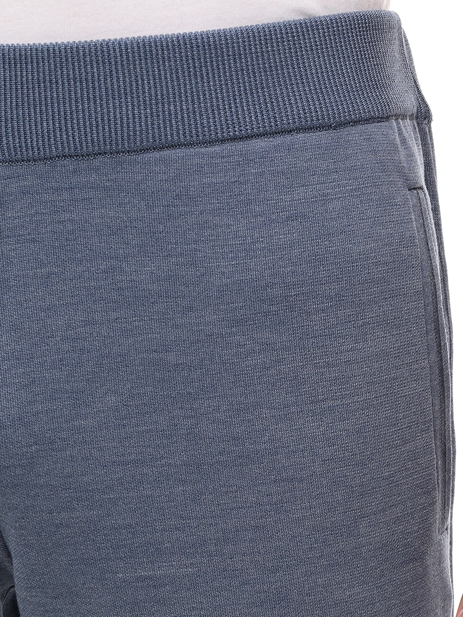 Брюки из шелка и хлопка