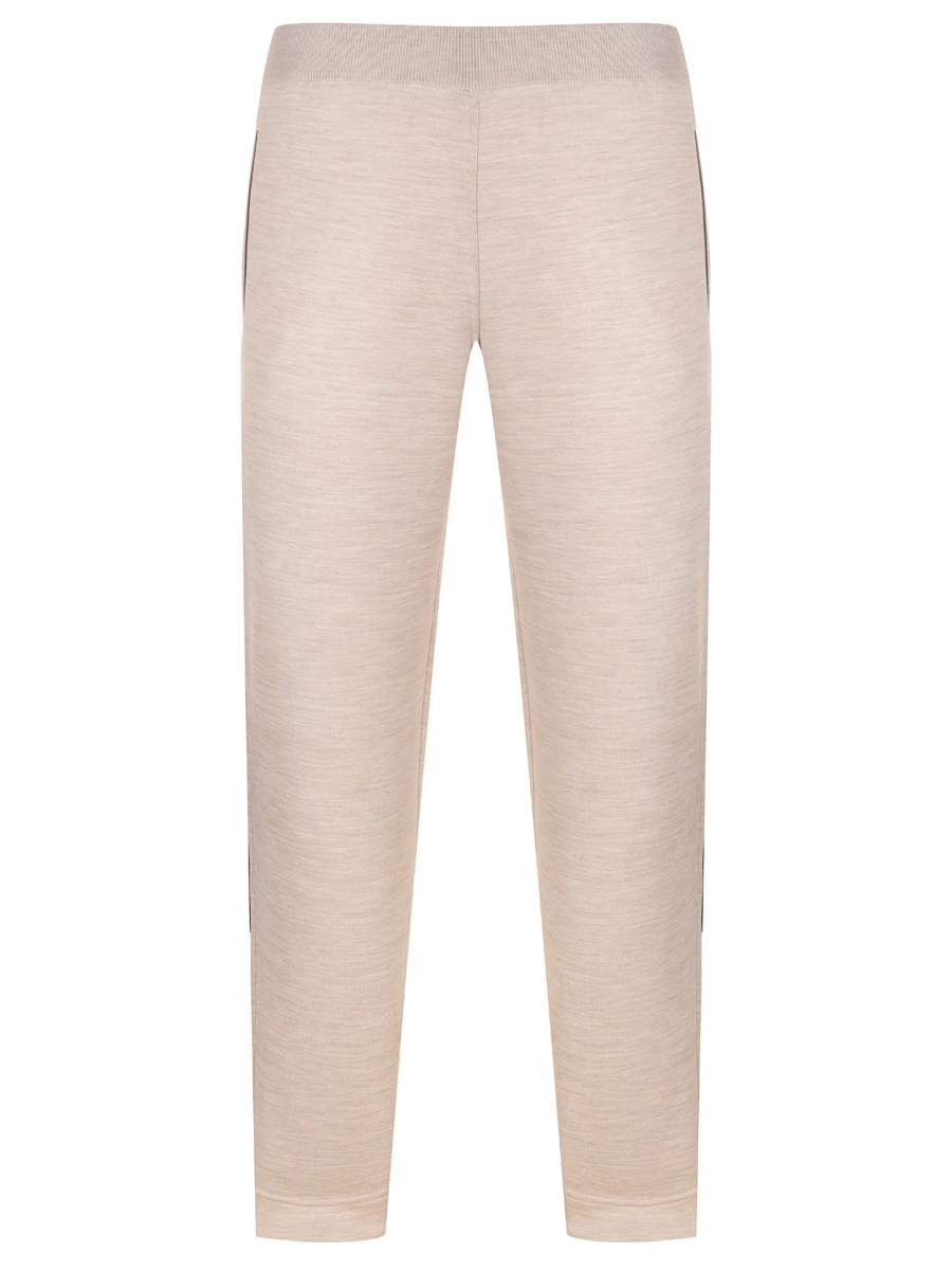 Брюки из шелка и хлопка