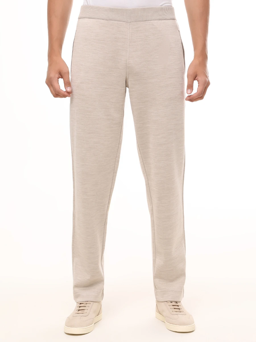 Брюки из шелка и хлопка