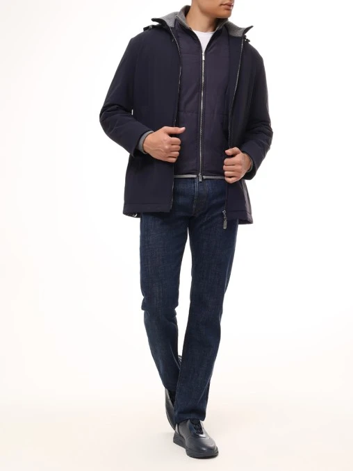 Джинсы Regular Fit хлопковые JOHNNY MANGLANI