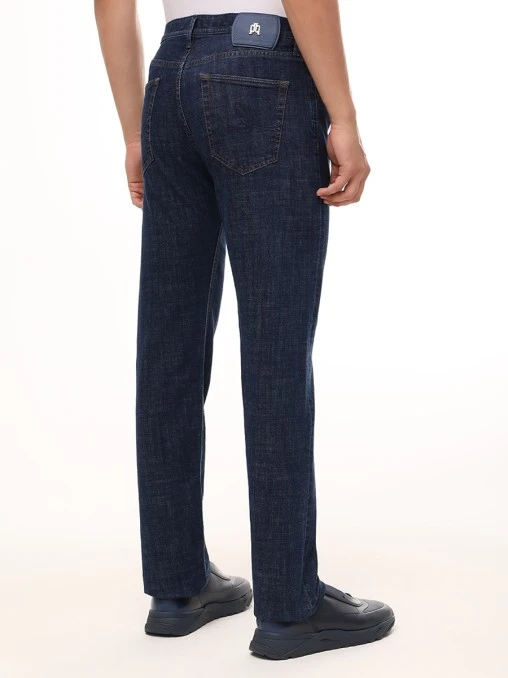 Джинсы Regular Fit хлопковые JOHNNY MANGLANI