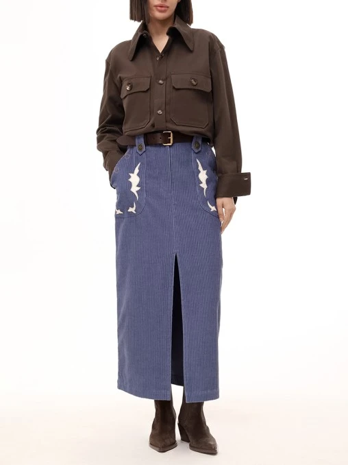 Юбка Wае хлопковая CELLESTERRA