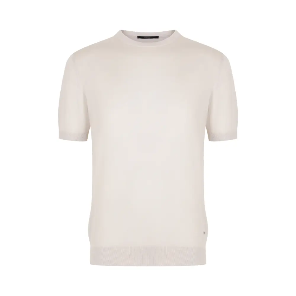 Джемпер Crew Neck Short Sleevе шелковый