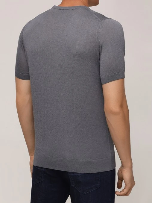 Джемпер Crew Neck Short Sleeve шелковый BML
