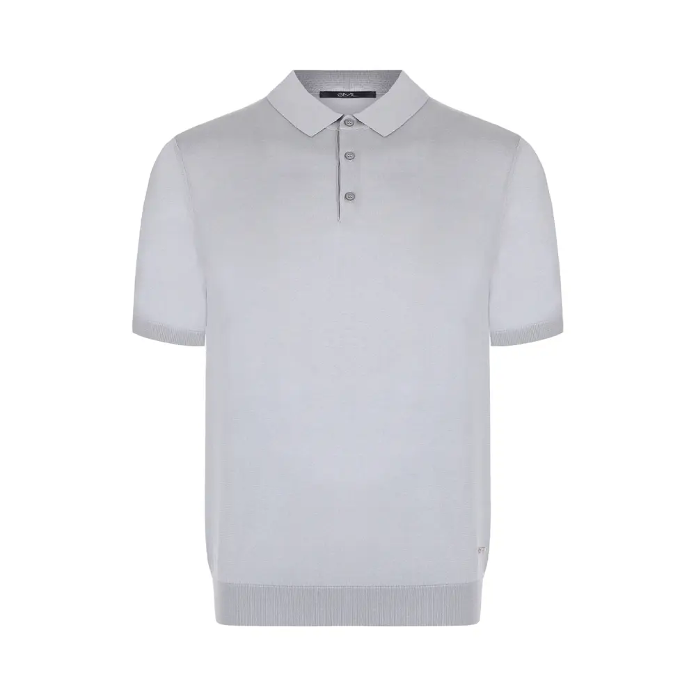 Поло Polo Buttons Neck Short Sleeve шелковое