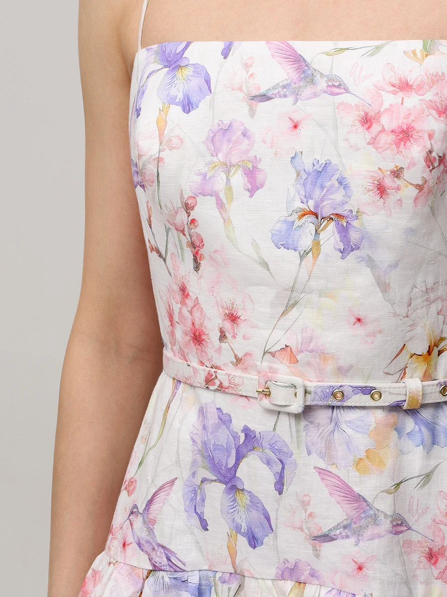 Платье льняное