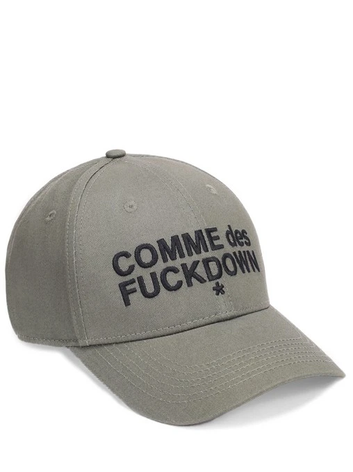 Бейсболка хлопковая COMME DES FUCKDOWN