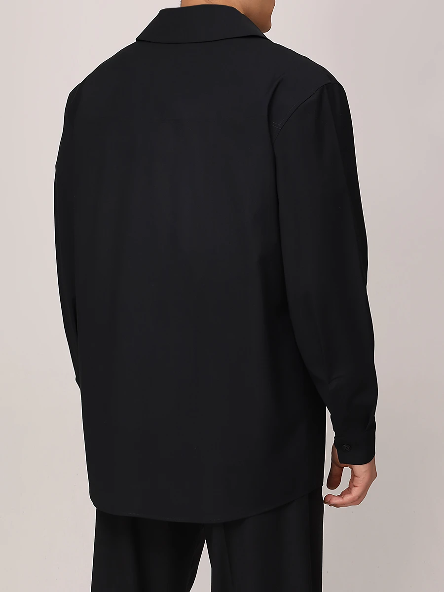 Рубашка однотонная