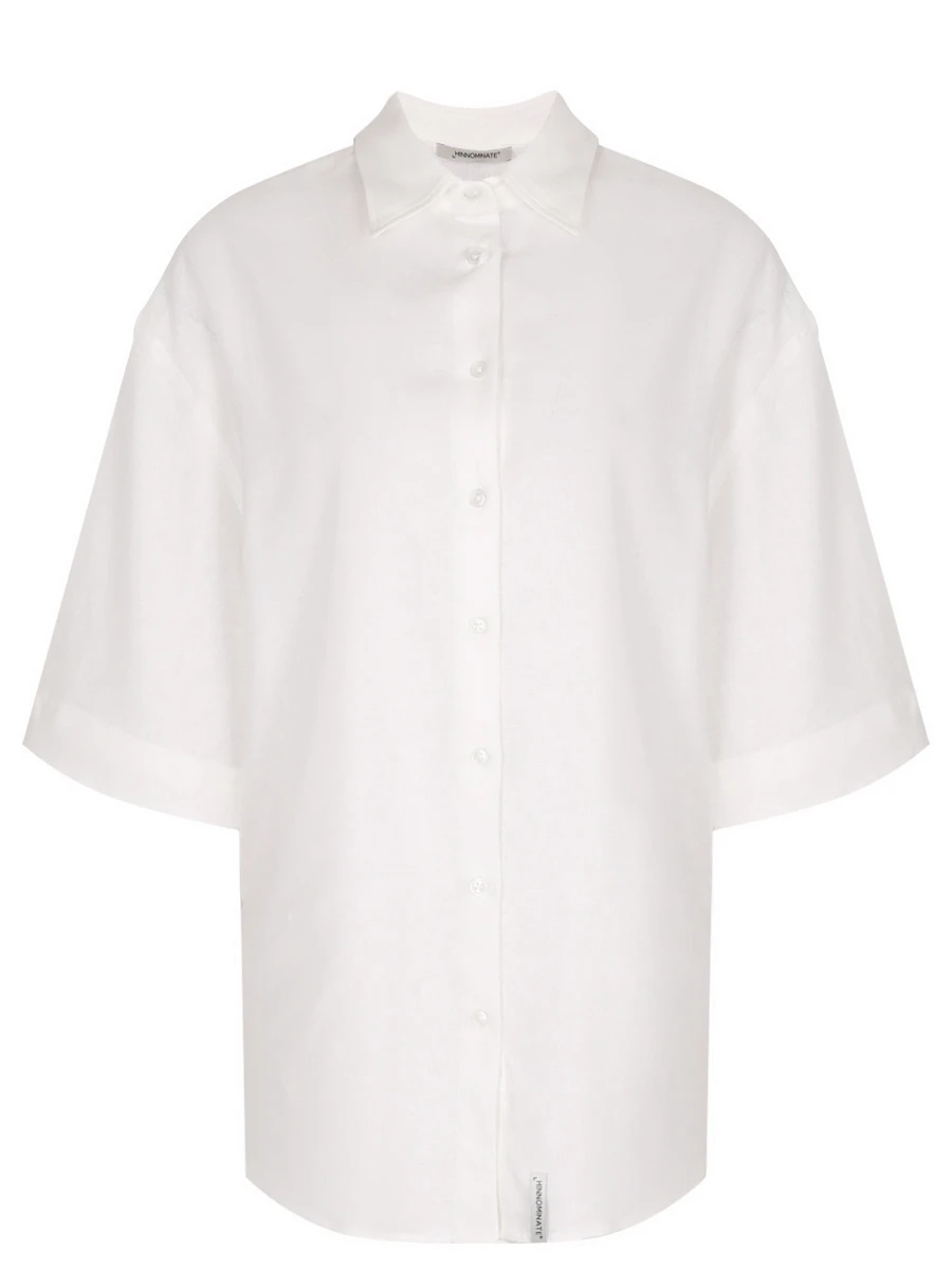 Блуза из вискозы и льна