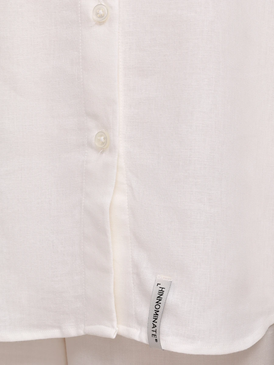 Блуза из вискозы и льна