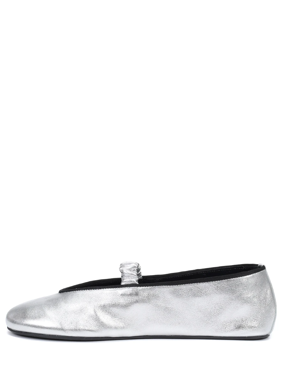 Балетки кожаные