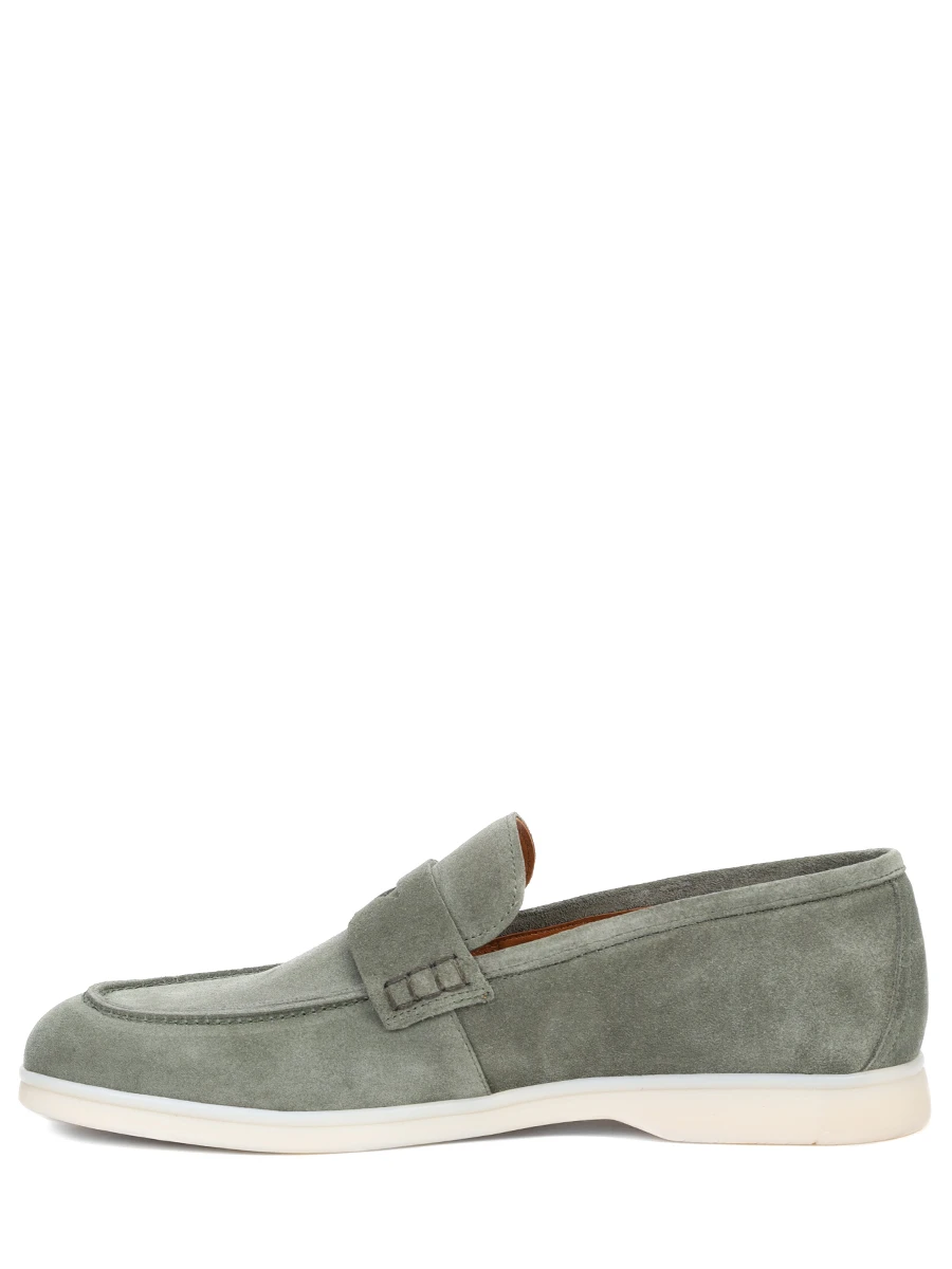 Лоферы замшевые