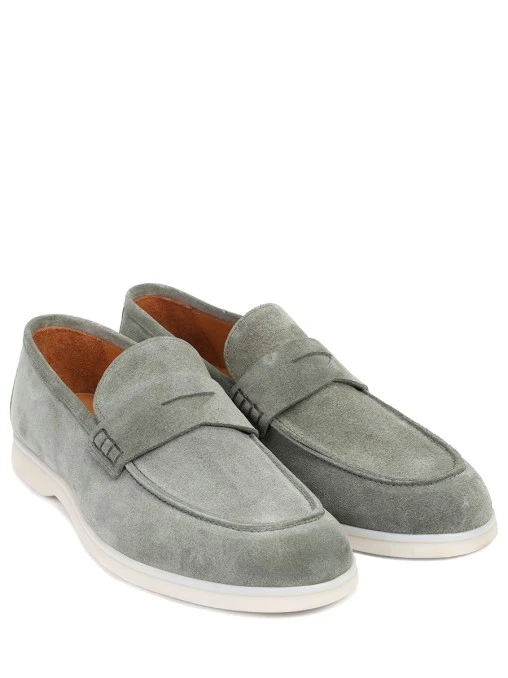 Лоферы замшевые BML