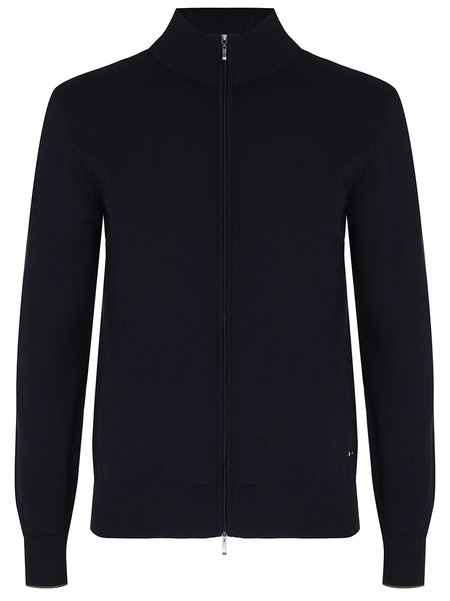 Кардиган из шелка и хлопка