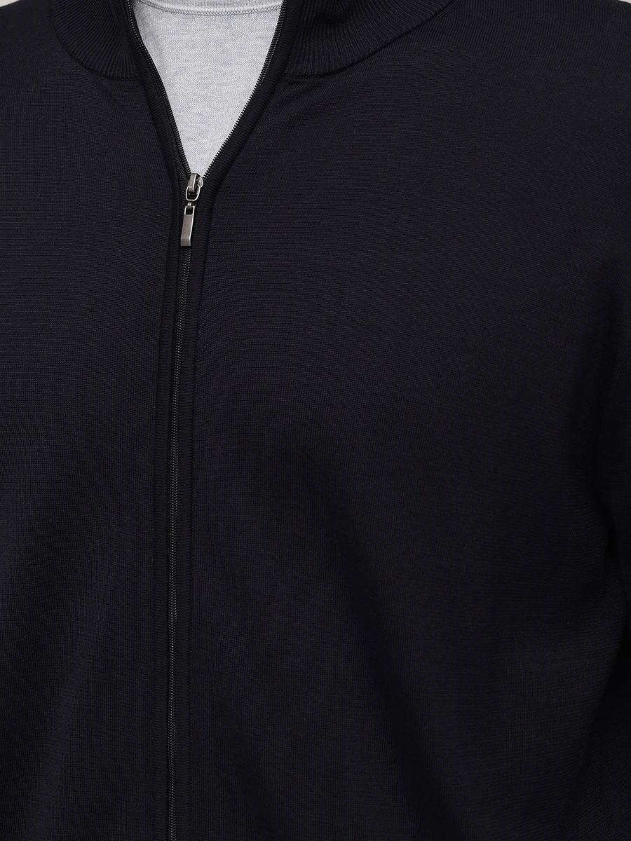 Кардиган из шелка и хлопка