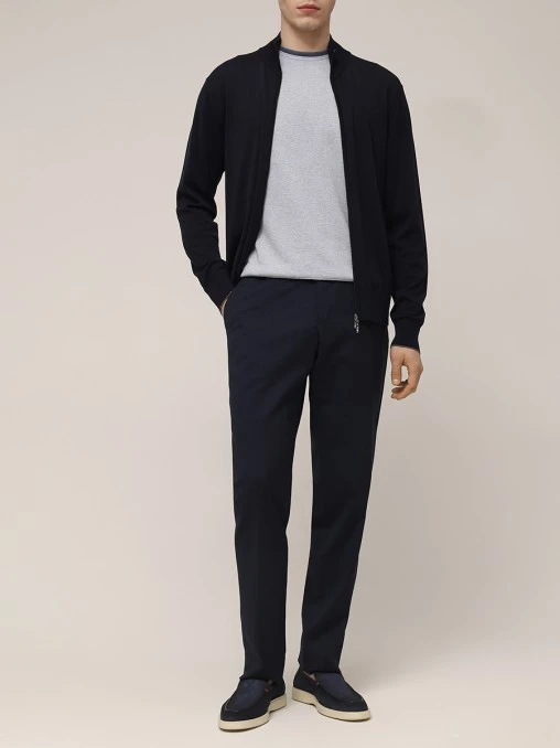 Кардиган из шелка и хлопка BML