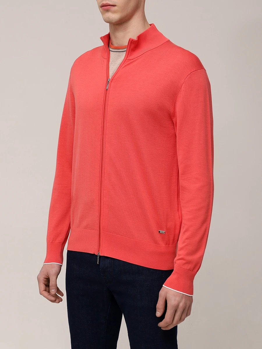 Кардиган однотонный