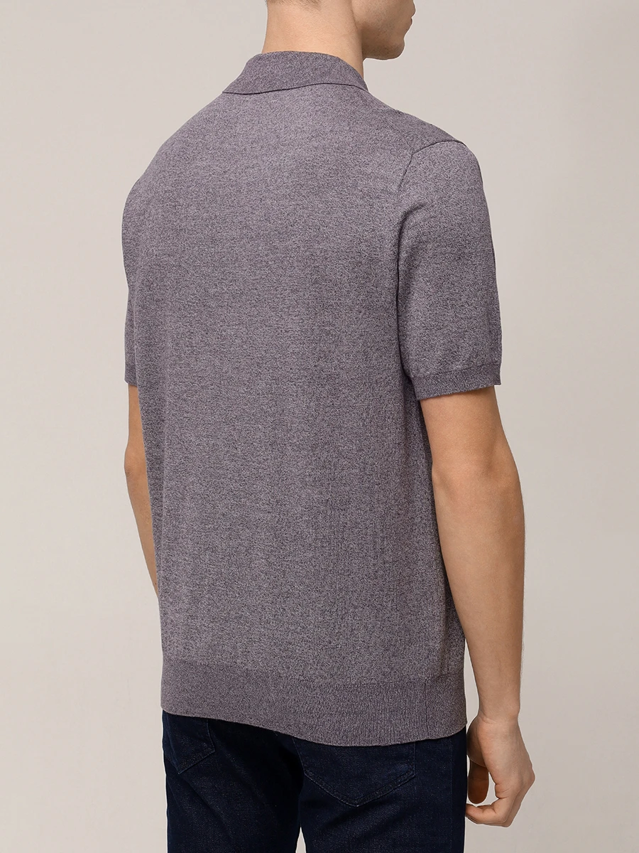 Поло изо льна и хлопка