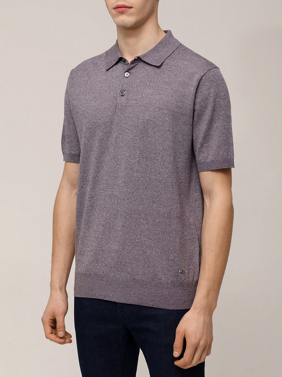 Поло изо льна и хлопка