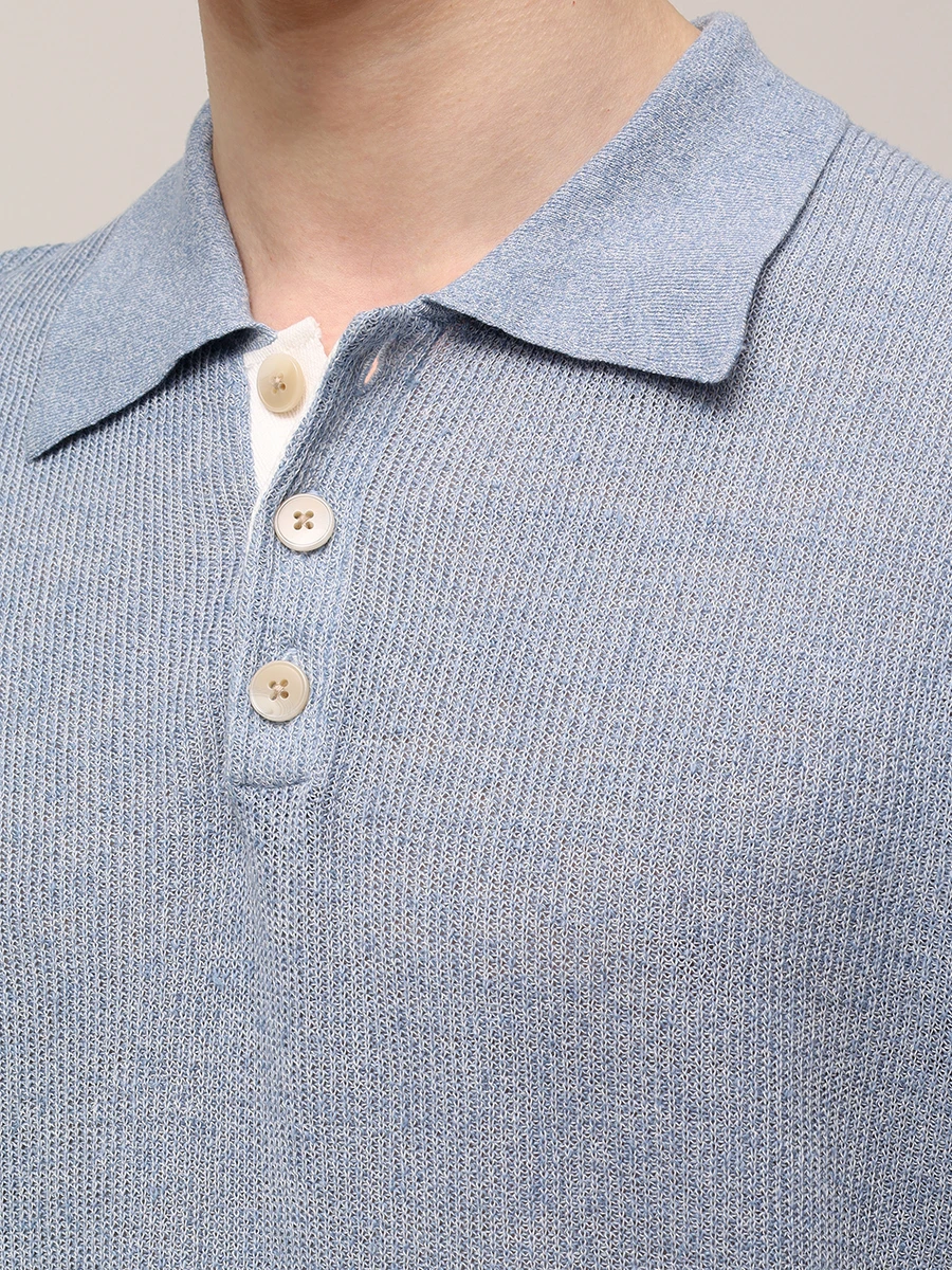 Поло льняное