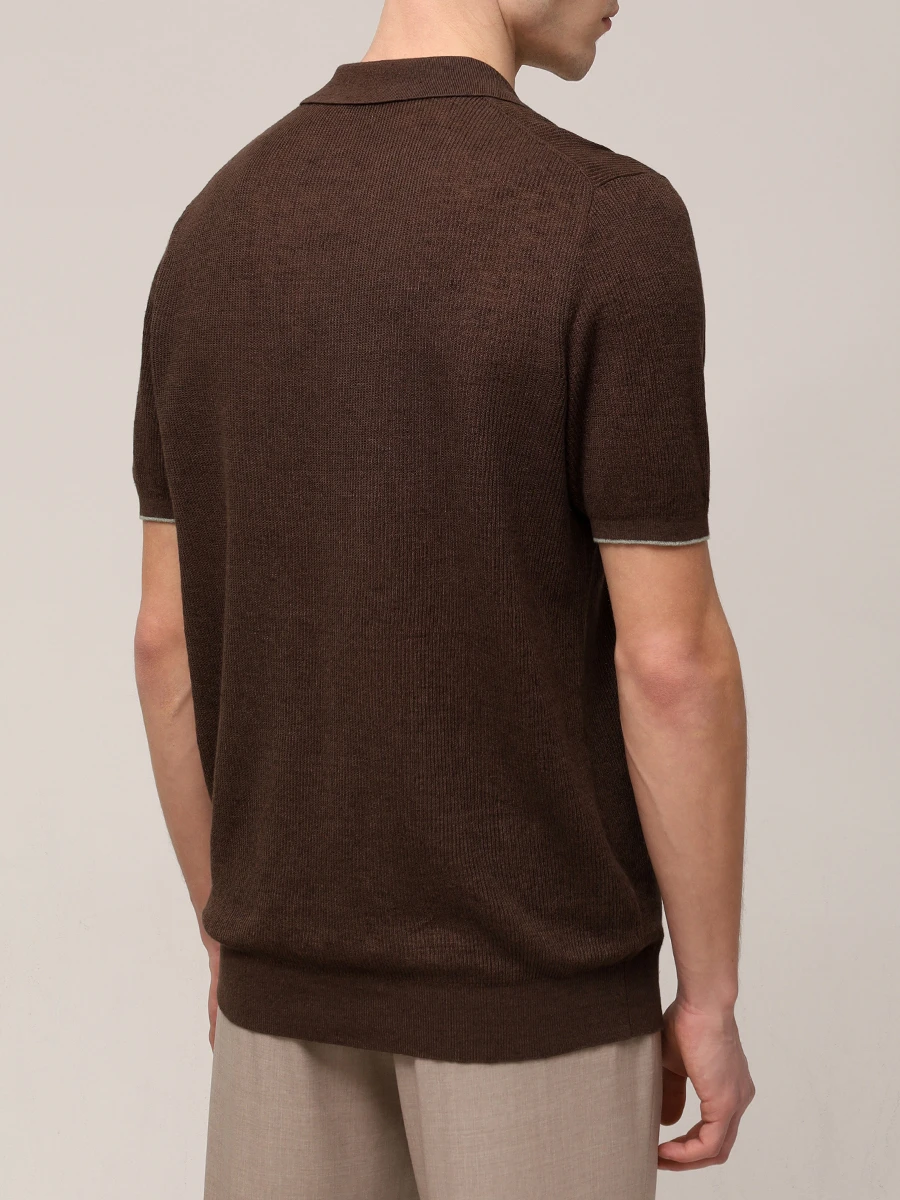 Поло льняное