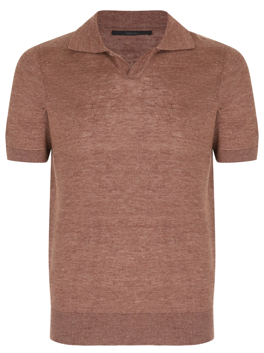 Поло изо льна и хлопка