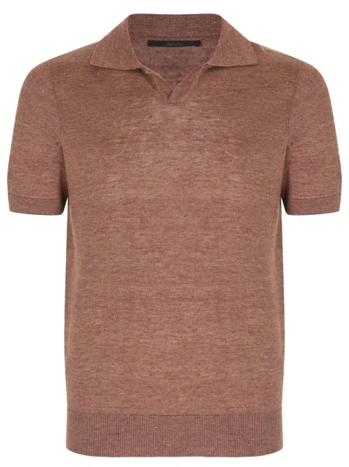 Поло изо льна и хлопка BML