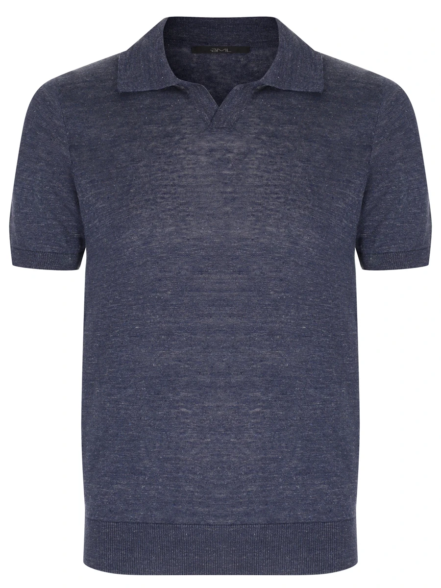 Поло изо льна и хлопка