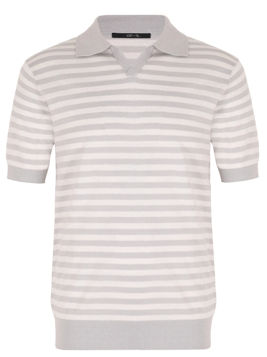 Поло изо льна и хлопка