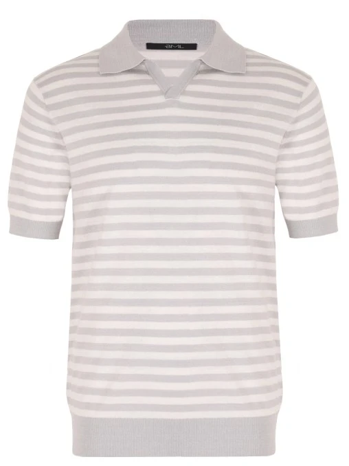 Поло изо льна и хлопка BML
